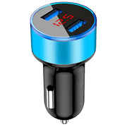 シガーソケット カー用品 USB 2口 2連 充電 充電器 かっこいい シンプル おしゃれ カーチャージャー 自動車 車載 車用 USBポート スマホ充電器 接続 ライト