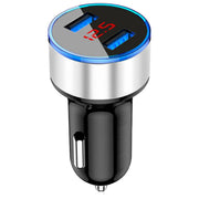 シガーソケット カー用品 USB 2口 2連 充電 充電器 かっこいい シンプル おしゃれ カーチャージャー 自動車 車載 車用 USBポート スマホ充電器 接続 ライト