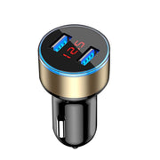 シガーソケット カー用品 USB 2口 2連 充電 充電器 かっこいい シンプル おしゃれ カーチャージャー 自動車 車載 車用 USBポート スマホ充電器 接続 ライト