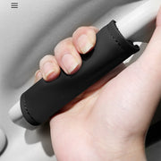アシストグリップ用カバー 単品 持ち手カバー カー用品 助手席 後部座席 内装 車用 カスタム ドレスアップ シンプル おしゃれ 汚れ防止 傷防止 保護 面ファスナー マジック テープ 簡単取り付け