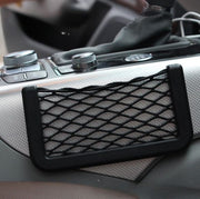 シートポケット 収納ポケット ネット 車用品 メッシュ 小物入れ 取り付け簡単 貼り付け 便利 シンプル コンパクト カー用品