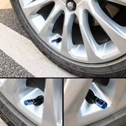 エアバルブキャップ 4個セット タイヤバルブキャップ 車用 カー用品 バルブカバー エアーバルブ シンプル ドレスアップ 装飾 カスタム 自動車 バイク