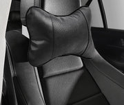 ネッククッション 車用クッション 首用 単品 首枕 カー用品 車用品 カーアクセサリー フェイクレザー ネックパッド ネックピロー ヘッドレスト ステッチ 取り付け簡単 負担軽減 通気性 ゴムベルト 中綿入り ふわふわ おしゃれ かっこいい スマート シンプル 黒 茶 ベージュ 灰