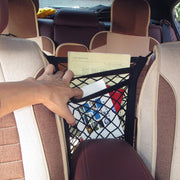 車内収納ポケット シートポケット 収納バッグ 車内収納 カー用品 車用品 メッシュポケット ネットポケット シートバッグ 小物入れ 簡単