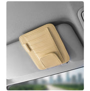 サンバイザーポケット サングラスホルダー 車用品 カー用品 車内収納 スナップボタン カードポケット カードホルダー ペンホルダー レザー調 クリップ 小物入れ 眼鏡 メガネ レシート