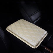 アームレストカバー 肘掛けパッド 肘置きカバー クッション 車内 レザー調 シンプル おしゃれ 取り外し可能 傷防止 汚れ防止