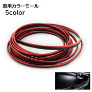 カラーモール 車用品 カー用品 内装 ヘラ付き 5m マルチモール カスタム 装飾 パーツ ドレスアップ おしゃれ かっこいい シルバー ゴールド ブルー パープル レッド