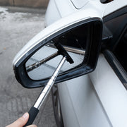 水切りワイパー サイドミラー 伸縮式 伸びる カー用品 車グッズ メンテナンス用品 コンパクト ミニ 清掃 窓ふき 車用 ガラス 鏡 水滴