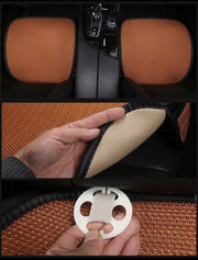 カーシートカバー 座席カバー 冷却パッド 3枚セット 車用品 カー用品 前座席用 助手席 運転席 後部座席 通気性 汚れ防止 蒸れ対策