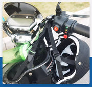ヘルメットロック 六角レンチ付き ヘルメットホルダー バイクロック バイク用 鍵 ロック スクーター 自転車 防水 盗難防止 盗難対策 簡単取付 便利 防止