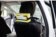 ティッシュホルダー 車用 車載 サンバイザー ヘッドレスト 車用品 カーアクセサリー 面ファスナー マジック テープ 固定 便利 取り付け簡単