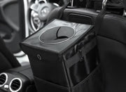 車用ゴミ箱 折りたたみ式 吊り下げ ダストボックス 収納 メッシュ ポケット ホルダー 簡易 大容量 軽量 ヘッドレスト 倒れない 小物入れ