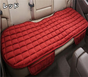 シートカバー 単品 後部座席 車用品 カーアクセサリー ドライビングシート シートマット シンプル 無地 ふわふわ 座面