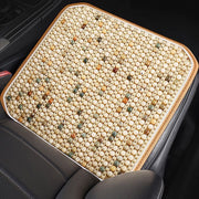 シートクッション 車用 夏用 クール 座布団 43×43cm 通気性 オフィス 椅子用 カー用品 運転席 助手席 チェアパッド 座面マット