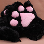 肉球グローブ 肉球手袋 猫グローブ 猫手袋 コスプレ用手袋 2個セット 左右セット コスプレ小物 仮装用小物 コスチューム関連雑貨 猫風 ネコ風 アニマルモチーフ 動物モチーフ 可愛い キュート かわいい ポップ カジュアル おしゃれ