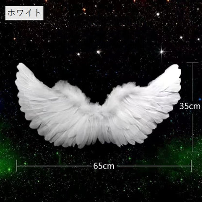 天使の羽 カチューシャ ステッキ 3点セット コスチューム キッズ 商品画像5