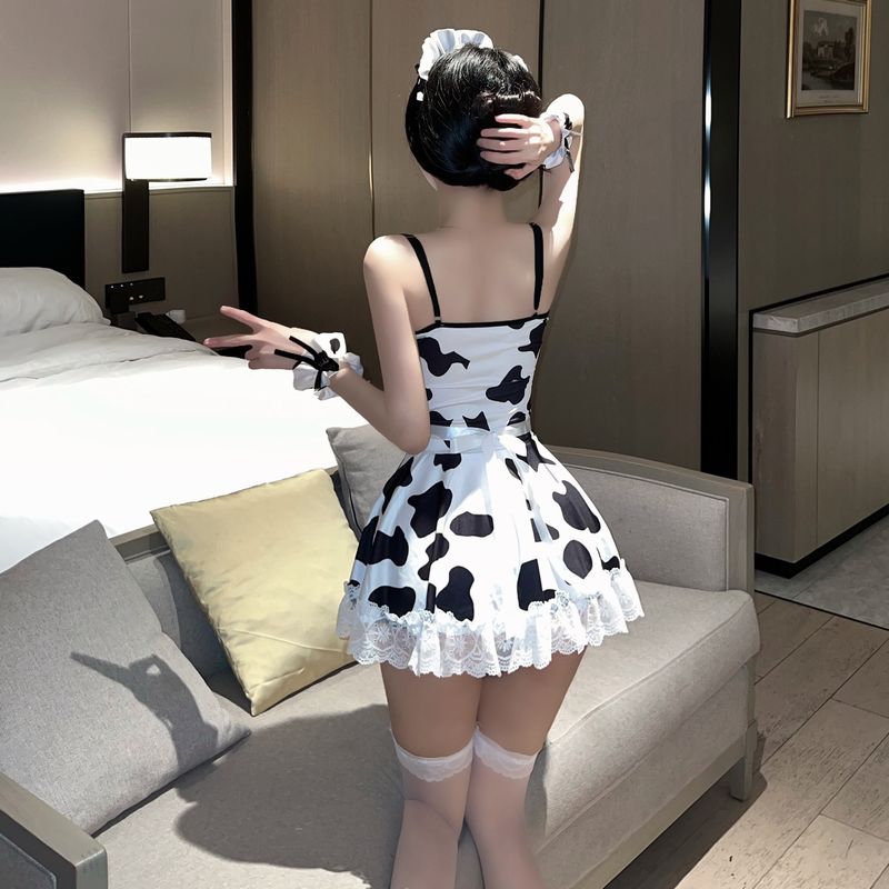 ミニワンピース コスプレ メイド服 セクシー ハロウィン 肌見せ 商品画像3
