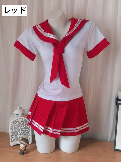 コスチューム コスプレ セーラー服 制服 3点セット レディース 商品画像4