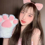 猫の手 単品 1個 猫手袋 コスプレ 肉球 手袋 グローブ 猫 ネコ にゃんこ 手 コスチューム ふわふわ もふもふ アニマル 萌え イベント パーティー 仮装 衣装 かわいい