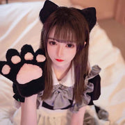 猫の手 単品 1個 猫手袋 コスプレ 肉球 手袋 グローブ 猫 ネコ にゃんこ 手 コスチューム ふわふわ もふもふ アニマル 萌え イベント パーティー 仮装 衣装 かわいい