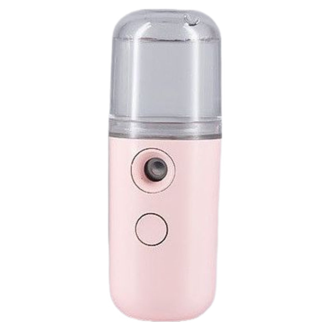 スチーマー ハンディ ミスト 30ml 充電式 保湿 ライトピンク バリエーション画像