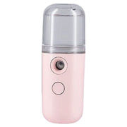 スチーマー ハンディ ミスト 30ml 充電式 保湿 噴霧スプレー 加湿器 携帯用 ポータブル コンパクト 持ち歩き便利 乾燥対策