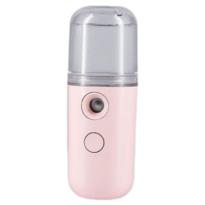 スチーマー ハンディ ミスト 30ml 充電式 保湿 ライトピンク バリエーション画像