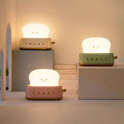 ナイトライト テーブルランプ LED USB充電式 卓上 コードレス トースター型 授乳 間接照明 調光 寝室 ベッドサイド デスク リチウム