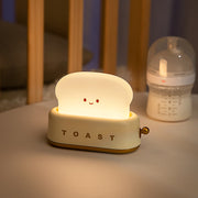 ナイトライト テーブルランプ LED USB充電式 卓上 コードレス トースター型 授乳 間接照明 調光 寝室 ベッドサイド デスク リチウム