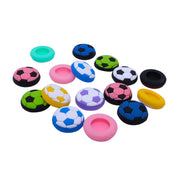 アナログスティックカバー 2個セット シリコン キャップ 保護 滑り止め コントローラー ゲームアクセサリー サッカーボール PS4用 PS5用 Xbox用