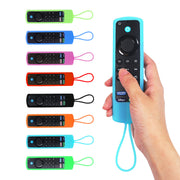 リモコンカバー Fire TV Stick 第3世代対応 ソフトカバー シリコン ループ付き ファイヤースティック ファイアースティック 薄型 汚れ防止 傷防止 カラフル