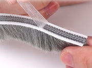 隙間テープ すきまテープ モヘアテープ 5m 窓 網戸 サッシ DIY 虫対策 粘着テープ式 引戸 ドア 玄関 ホコリ 防風 砂 防音 侵入防止