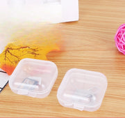 アクセサリーケース 10個セット 収納ケース 小物入れ プラスチック クリア 透明 半透明 ミニ 小型 小さめ 指輪 ネックレス ピアス イヤリング 薬 文房具 SD チップ 耳栓 収納ボックス ディスプレイ 保管 防塵 防汚 シンプル ギフトボックス プレゼント