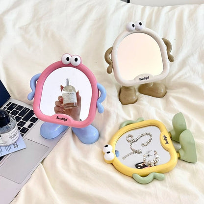 卓上ミラー スタンドミラー 卓上鏡 韓国風 かわいい インテリアミラー 商品画像2