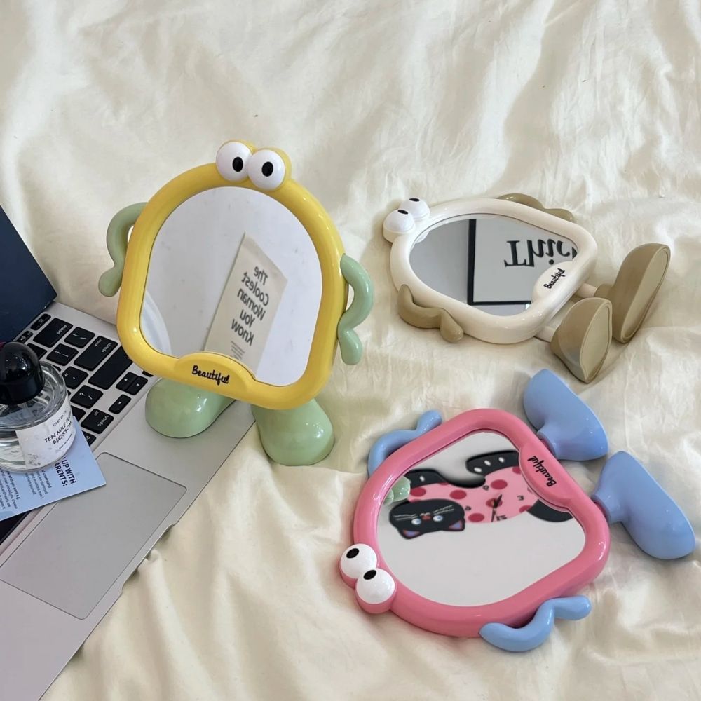 卓上ミラー スタンドミラー 卓上鏡 韓国風 かわいい インテリアミラー 商品画像3