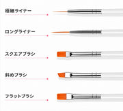 ネイルブラシ ジェルブラシ 15本セット ネイルアート マニキュア ネイル筆 細筆 ネイルケアブラシ ジェルネイル セルフネイル ネイル用品