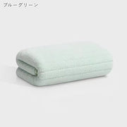 フェイスタオル 洗顔タオル 洗顔用タオル 手拭きタオル 生活雑貨 日用雑貨 長方形 35×75cm 無地 グレー ブルー グリーン シンプル カジュアル 可愛い キュート シック おしゃれ トイレ キッチン 台所 洗面所