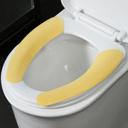 便座シート 便座カバー トイレシート トイレカバー 粘着 シール ずれない 洗える シンプル 無地 カット可能 切れる サイズ調節 オールシーズン 春夏秋冬 トイレ用品