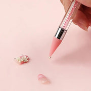 ドットペン ネイルアート レジン ダイヤモンドピッカー ビーズピッカー ストーンピッカー 2way ジェルネイル セルフネイル シンプル ドッティングペン ドット棒 ドットスティック ネイルアート用品