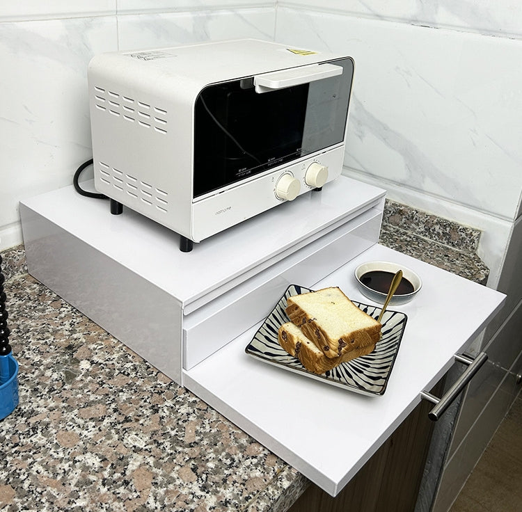 キッチン家電下 引き出し スライドテーブル レンジボード レンジ下ラック キッチンボード 商品画像3