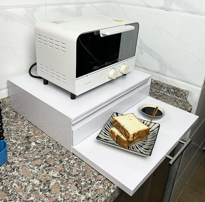 キッチン家電下 引き出し スライドテーブル レンジボード レンジ下ラック キッチンボード 商品画像3