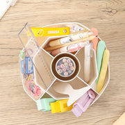 ペン立て ペンスタンド 360度回転 回る ペンホルダー 文房具入れ 小物収納 整理整頓 机上収納 大容量 たっぷり収納 ペンケース 鉛筆立て おしゃれ シンプル スタイリッシュ すっきり