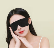 アイマスク 単品 １枚 男女兼用 睡眠 昼寝 安眠グッズ 快眠 通気性 薄手 旅行 耳掛け 鼻なし 携帯 軽量 無地 単色 シンプル レディース メンズ