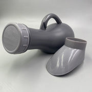 集尿器 尿瓶 しびん 尿器 1000ml 持ち手付き 男性 女性 メンズ レディース 介護用品 ポータブルトイレ 携帯トイレ 緊急時 災害時 渋滞 備え 便利 コンパクト