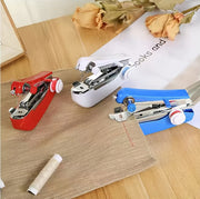 ハンディミシン 手動ミシン ハンドミシン 手芸用品 裁縫用品 DIY ソーイング 携帯 持ち運び コンパクト 片手操作 片手縫い