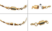 マグネットクラスプ 単品 留め具 カニカン付き アクセサリーパーツ マグネット 磁石 ハンドメイド 手芸 アクセサリー ネックレス ブレスレット