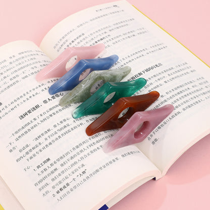ブックページホルダー ブックマーク ブックストッパー 親指 片手読書 読書用 商品画像2