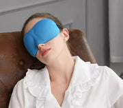 アイマスク アイピロー 立体型 3D 旅行用 トラベル用品 男女兼用 遮光 睡眠 快眠 安眠グッズ 休憩 仮眠 調節可能 マジック テープ 飛行機 夜行バス リラックス シンプル 便利
