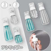 アトマイザー 30ml 100ml 単品 パフュームボトル スプレーボトル 霧吹き 詰め替え容器 透明 クリア 小分け 香水 化粧水 持ち運び 携帯用 おしゃれ