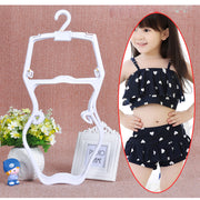 水着ハンガー 単品 1本 ディスプレイ 収納用品 衣類収納 スイムウェア ワンピース ビキニ レオタード 展示 レディース キッズ 大人用 子供用 女性用 ショップ プラスチックハンガー